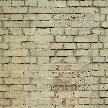 Mur de briques usé beige