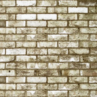 Vieux mur de briques blanches
