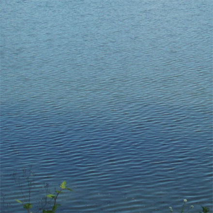 Lac bleu ciel
