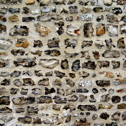 Mur de silex