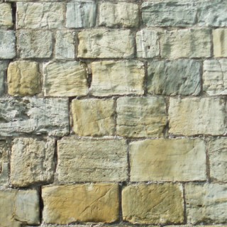 Mur de pierres médiéval