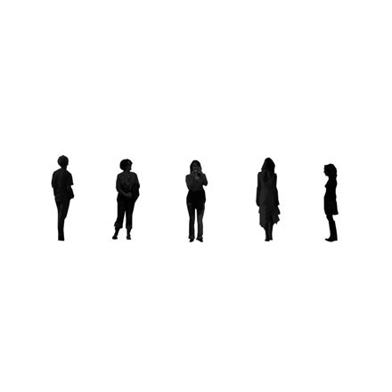 Silhouette femme